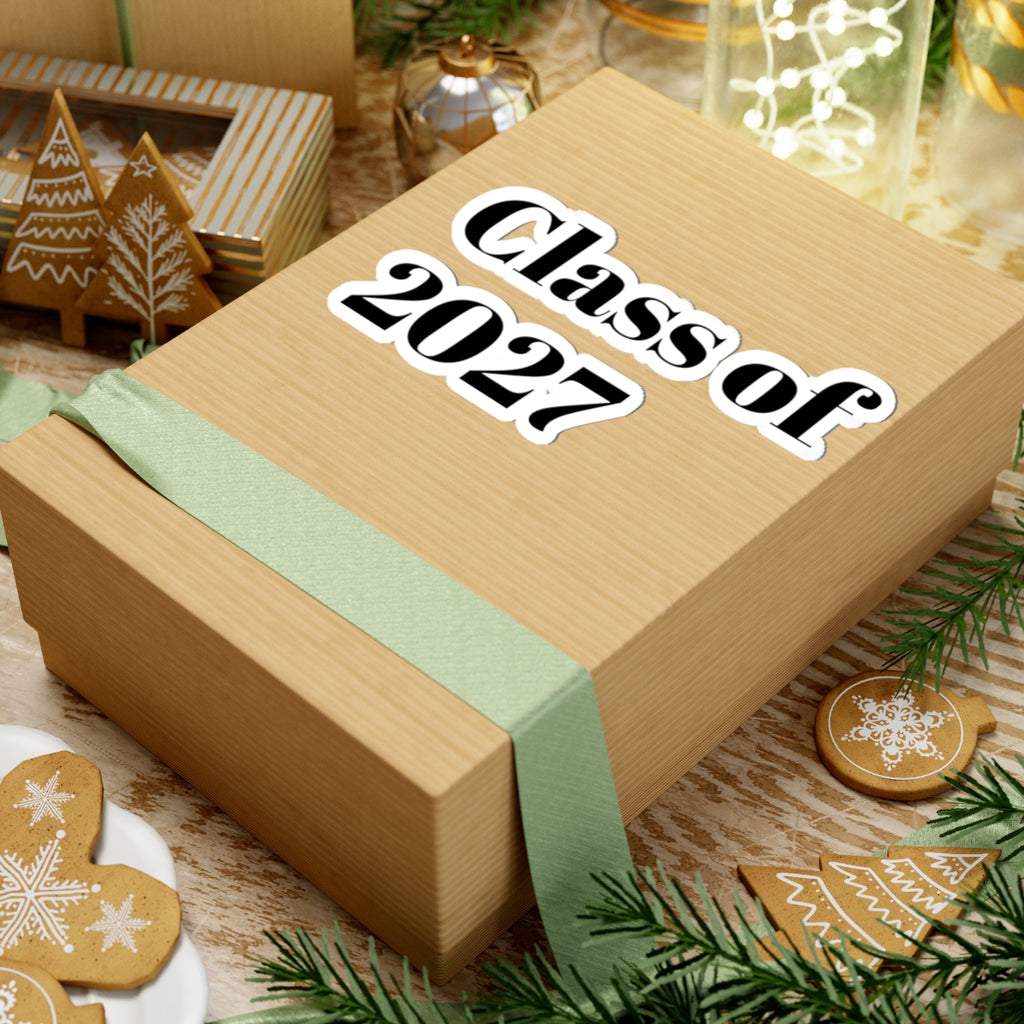 Class of 2027 Sticker — Graduation Laptop Decal