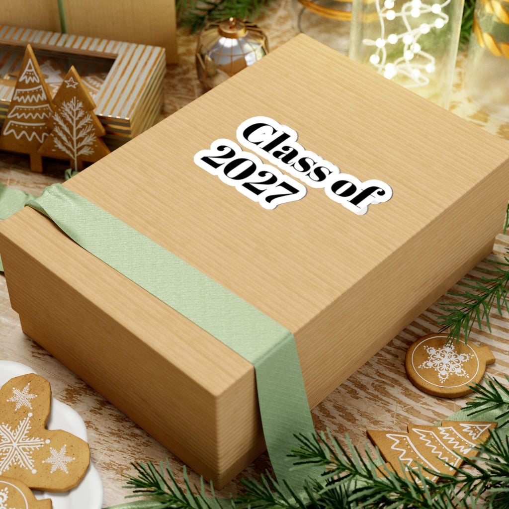 Class of 2027 Sticker — Graduation Laptop Decal