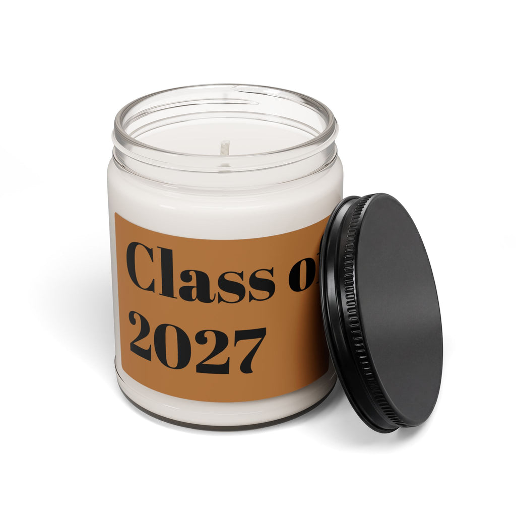 Class of 2027 Scented Soy Candle — Graduation Gift Candle (9oz)