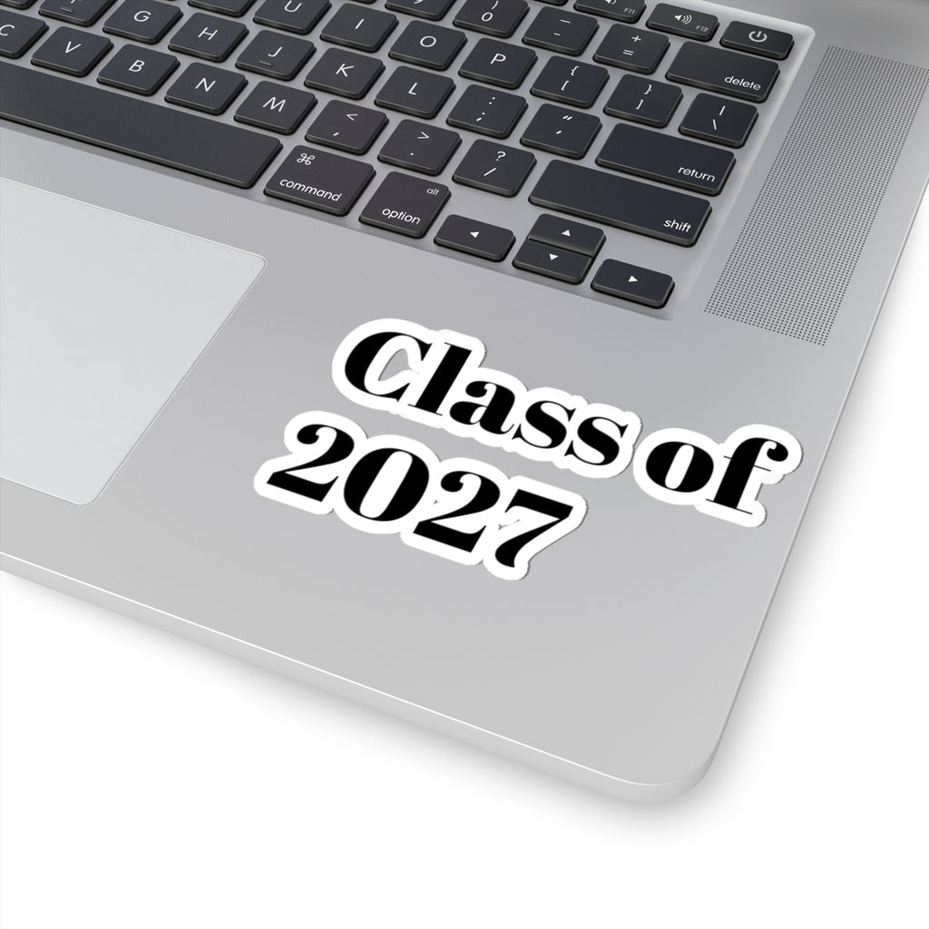 Class of 2027 Sticker — Graduation Laptop Decal