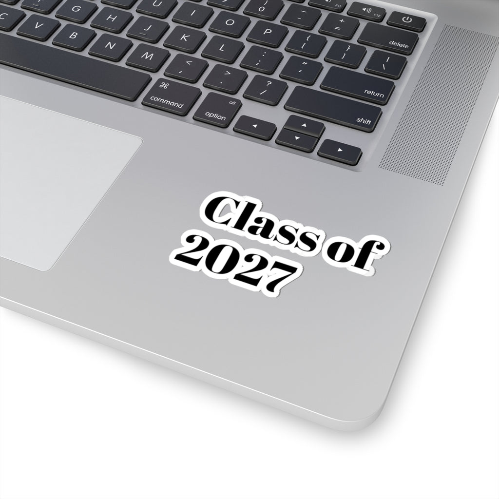 Class of 2027 Sticker — Graduation Laptop Decal