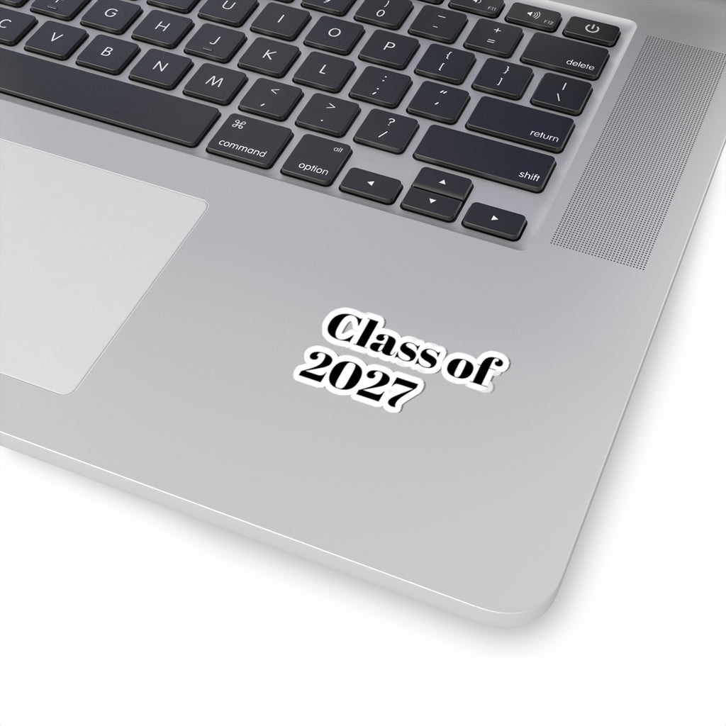 Class of 2027 Sticker — Graduation Laptop Decal