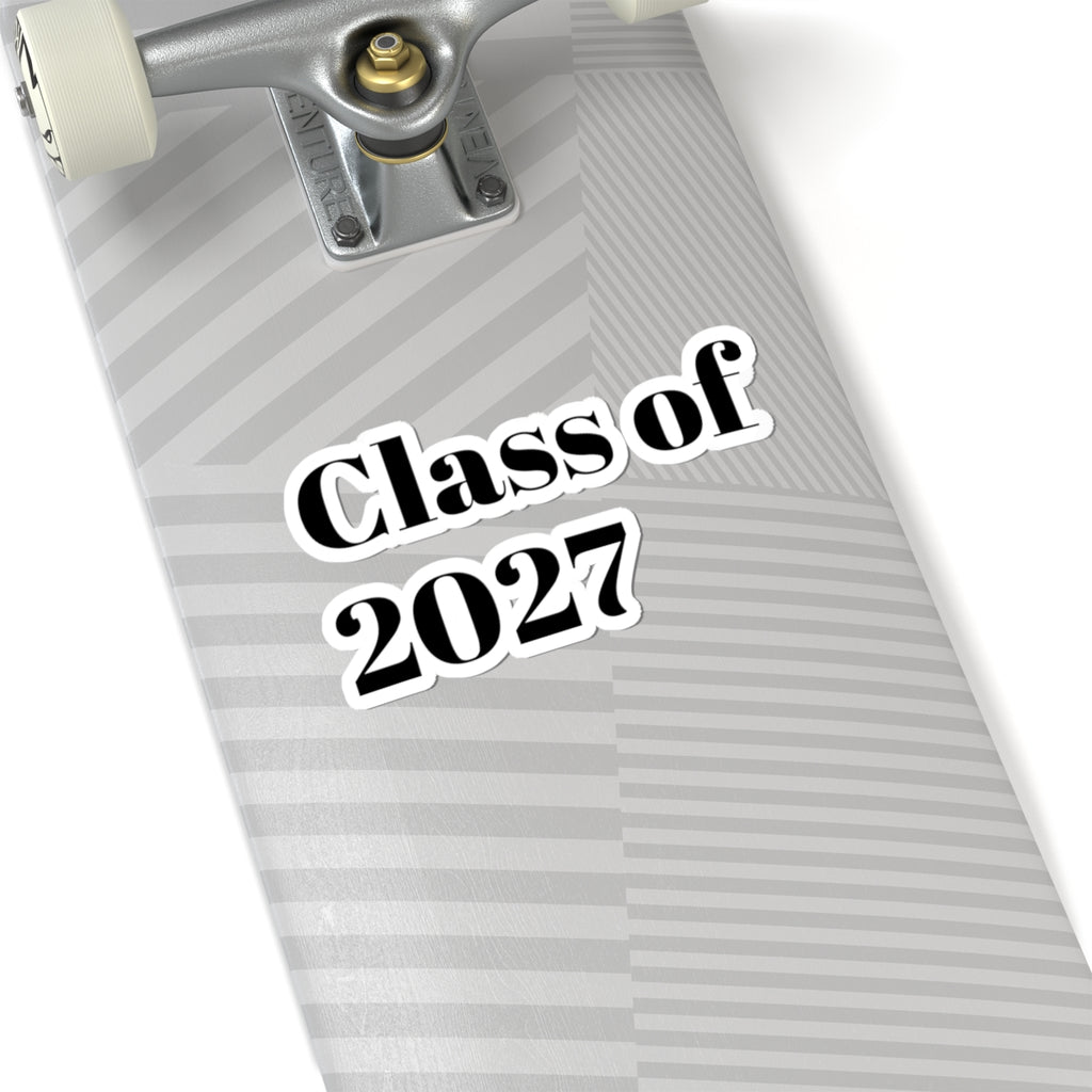 Class of 2027 Sticker — Graduation Laptop Decal